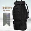 100L Expandable Mountaineering Backpack - Waterproof, Breathable Hiking Rucksack for Men & Women