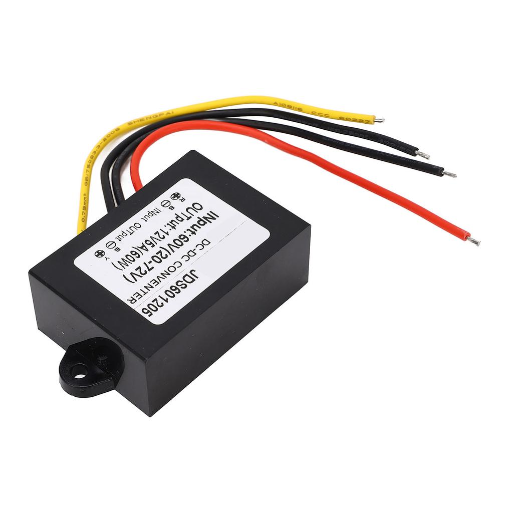 DC to DC Converter Buck Регулируемый 60 В(20?72В) до 12 В 5 А PP Shell эпоксидная смола блоки питания
