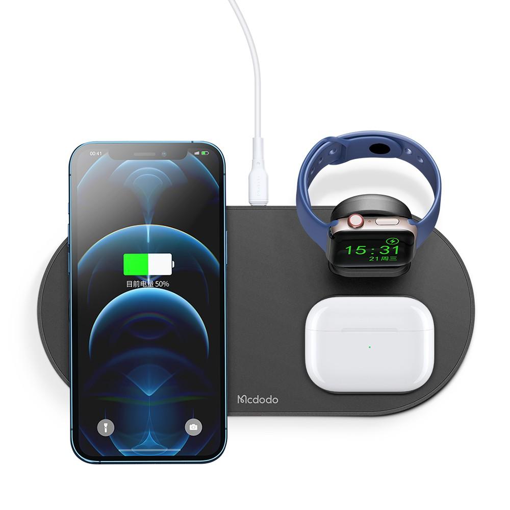 Mcdodo Docking Station, 3-In-1 Charger For Iphone, For Airpods, For Watch Ch-7061