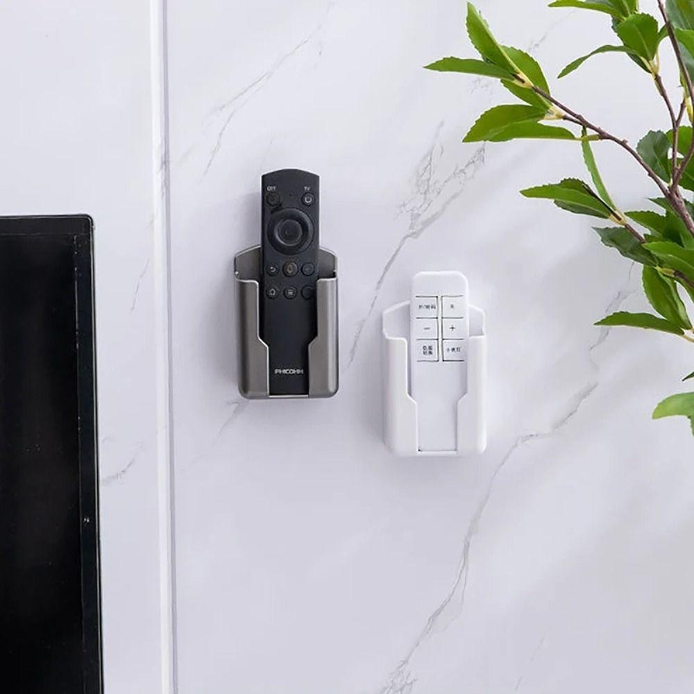 Universal Storage Box No Punching Required Mobile Phone Plug Case Durable Remote Control Holder