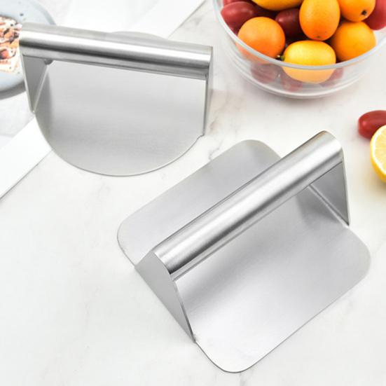 Burger Press Non-stick Kitchen Tool Easy To Clean Stainless Steel Bacon Presser Smasher Excellent DIY Labor-saving