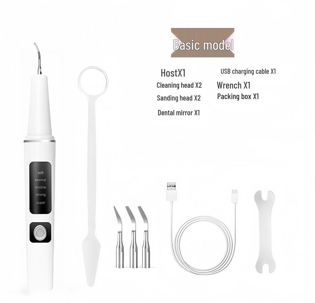 New Ultrasonic Electric Tooth Cleaner for Home - Removes Calculus and Cleans Teeth