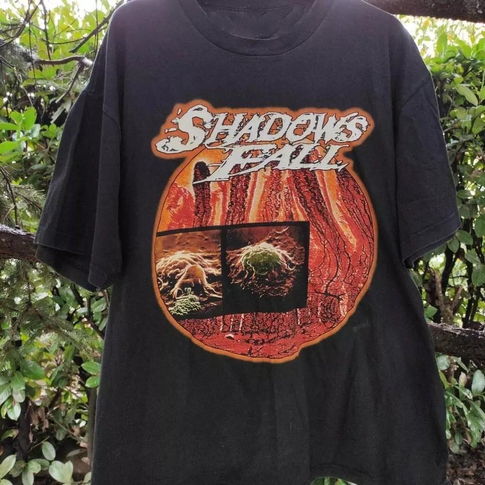 Shadows Fall Band Black T-Shirt Cotton Full Size Unisex S-5XL Unisex T-Shirt
