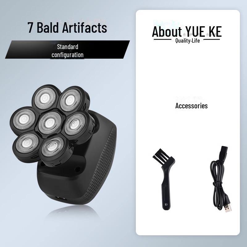 Многофункциональная бритва с семью лезвиями и машинка для стрижки волос