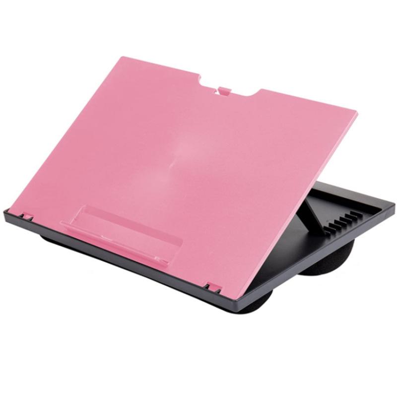 Black Folding Laptop Knee Table Stand for Bed or Office