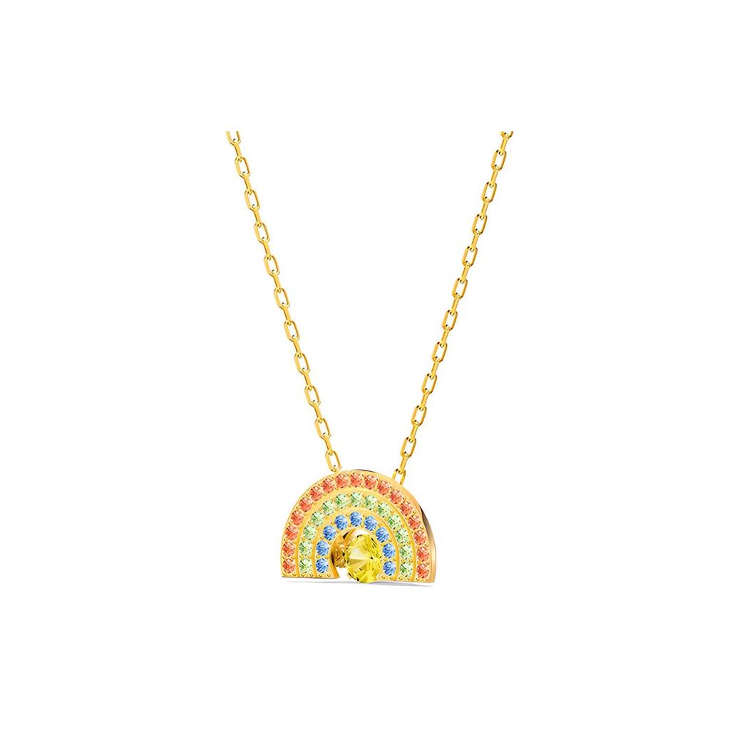 Swarovski Sparkling Dance Necklaces Women's Gold Plated 5521756