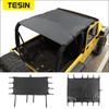 TESIN Car Leather Soft Roof Top Cover for Jeep Wrangler TJ 1997-2006 Car Anti UV Sun Shade Cover Accessories Exterior