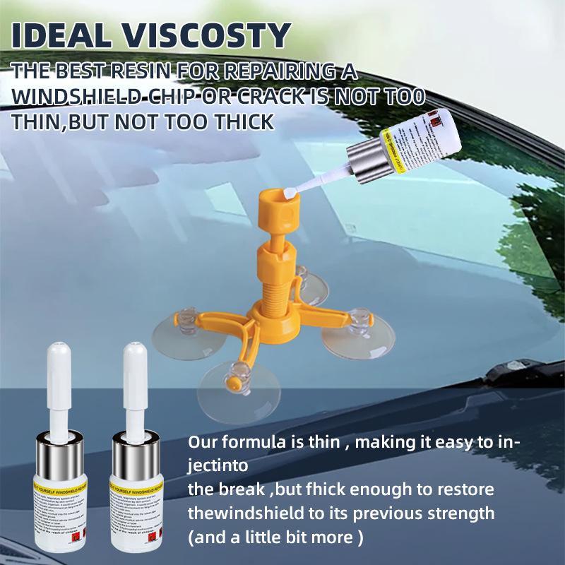Портативный инструмент для ремонта стекла лобового стекла автомобиля Жидкость