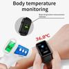 NORTH EDGE H5 Смарт-часы Монитор артериального давления и температуры тела Bluetooth-совместимый женский спортивный фитнес-трекер с функцией вызова