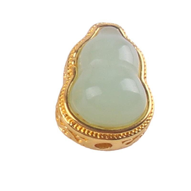 Позолоченные тыквенные разделительные бусины для браслетов и ожерелий своими руками