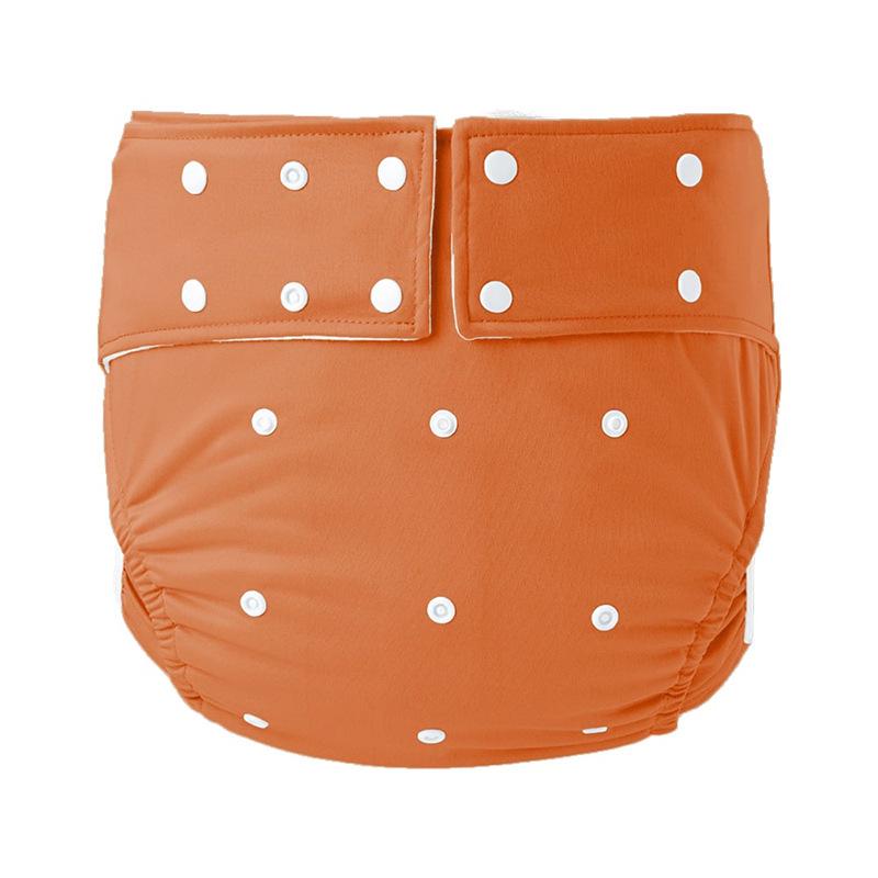 Adjustable Waterproof Adult Diaper Pants - Washable, Leak-Proof, Side Leak Protection for Elderly Care
