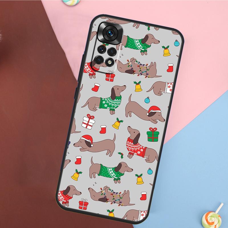 Чехол с собакой таксой для Redmi Note 12 Pro 8 9 10 11 Pro Note 9S 10S 11S 8T Redmi 10 12C 9C 10A 10C