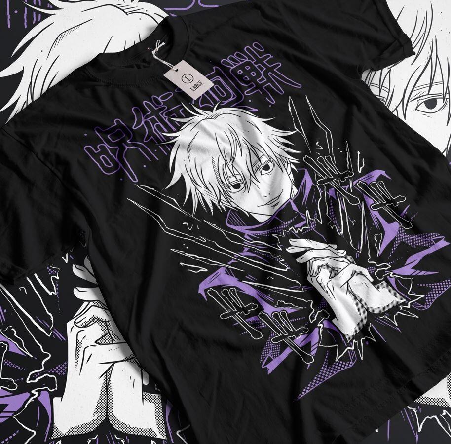Gojo Satoru TShirt Megumi Itadori Yuji Jujutsu Kaisen Sukuna Horror Gift Shirt