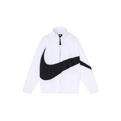 Заметная тканая куртка Big Swoosh (Азия) Белая мужская уличная одежда AR3133-100