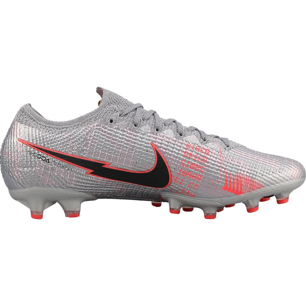 Nike Mercurial Vapor 13 Elite AG Pro 'Metallic Grey Crimson' Men's AT7895-906