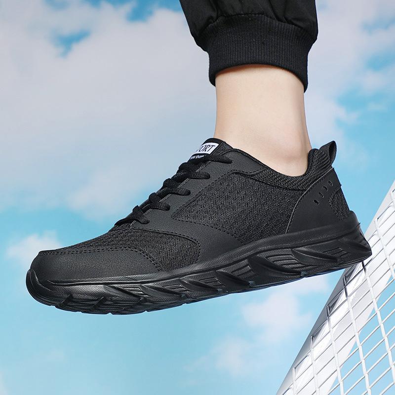 Shoes Men's Plus Size Summer Lightweight Mesh Surface Men's Breathable Shoes Fashion Men's Casual Sneaker Running Tide Shoes