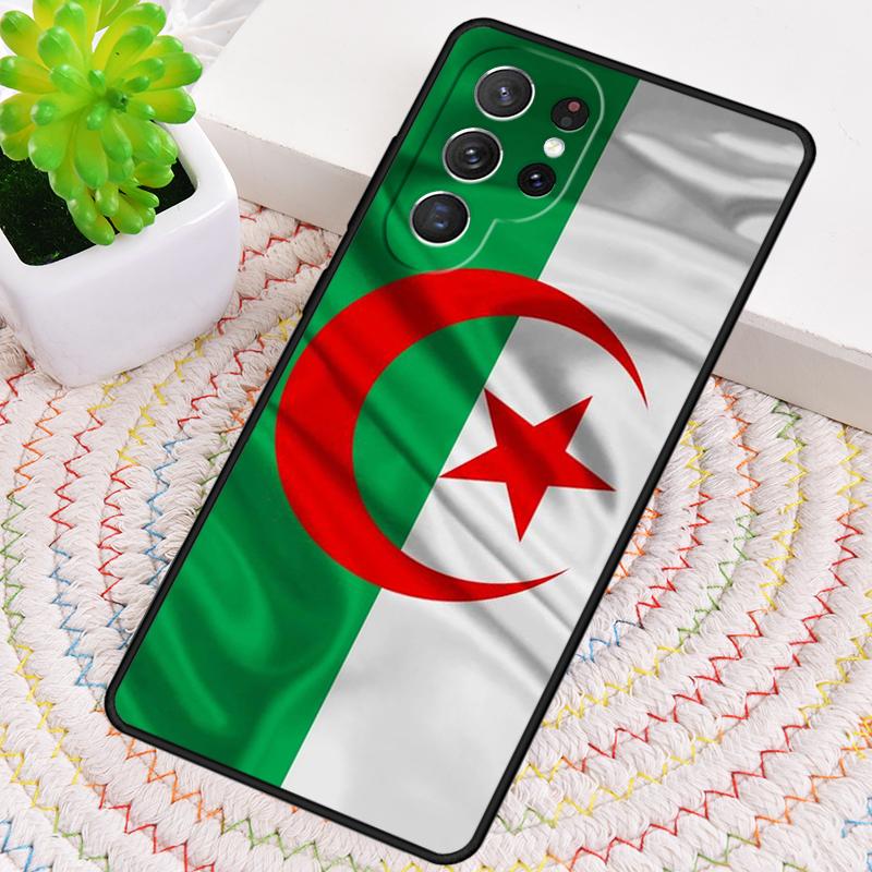 Флаг Алжира Алжирский чехол для телефона для Samsung Galaxy note 10 pro S26 Ultra S23 S24 FE S25 S21 S22 PLUS противоударный чехол