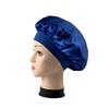 Women's Wide Brim High Elastic Satin Sleep Cap & Chemotherapy Hat for Autumn/Winter Hair Care