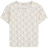 Calvin Klein Модная футболка с принтом логотипа, облегающая, с коротким рукавом, женские топы 47G830G