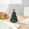 Мини смола Рождественская елка украшение Каваий Закка Модель рождественской елки Гостиная