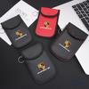 AIHQR1 Car Key Case Signal Blocker Bag Car RFID Shielding Pocket Anti-Theft Pouch For Porsche Panamera Macan Boxster Cayman 911 Sticker