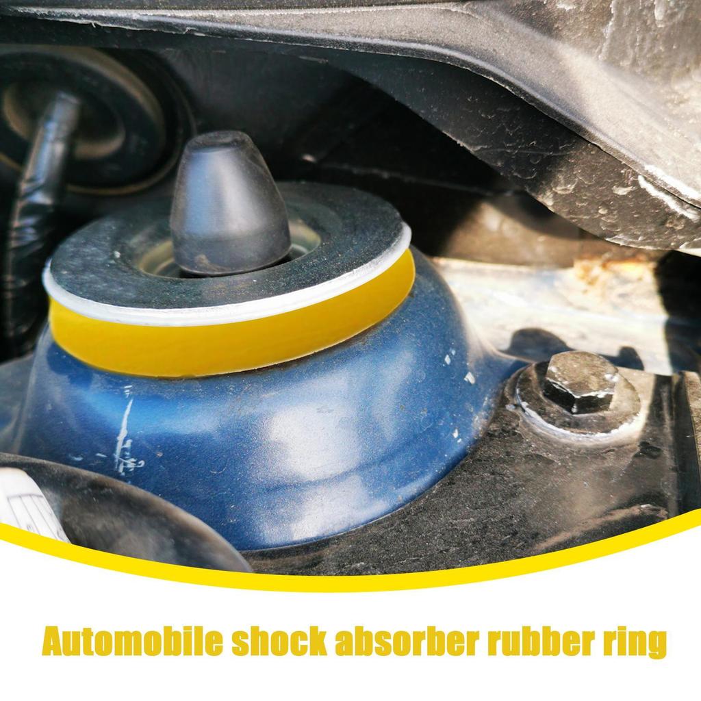 Silencer Pad Rubber Bushing Dampers Universal Front Strut Tower Mount Suspension Shock-Absorbing Bearing Washer Over Bump