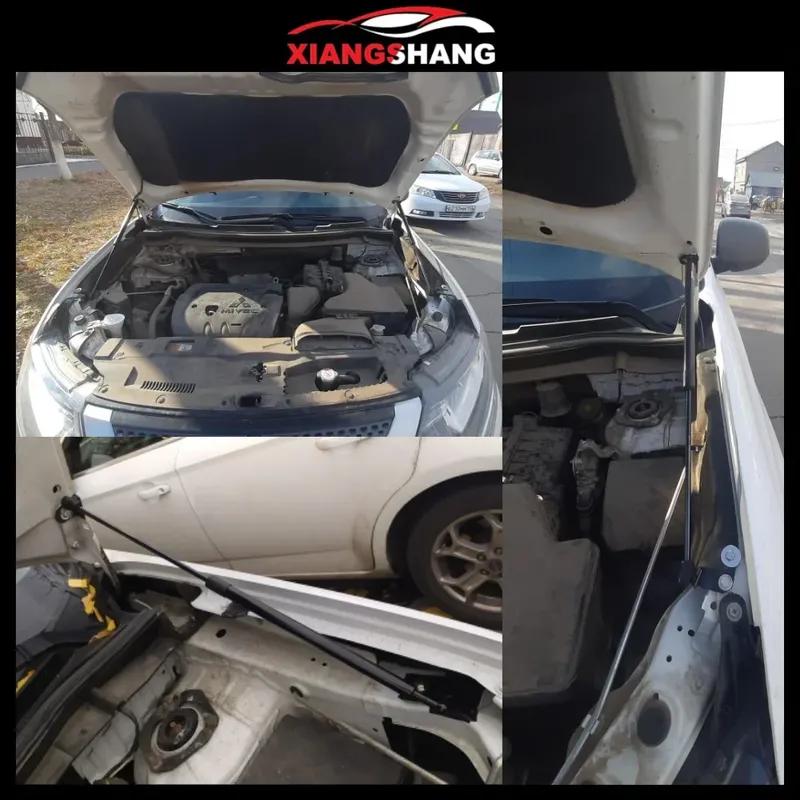 Для Mitsubishi Outlander 3 GF/GG/ZJ/ZK Передняя крышка капота Модификация Газовые упоры Углепластик Пружинный амортизатор Подъемная опора Амортизатор