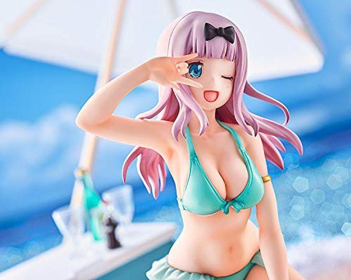Fat Company Kaguya-sama Love Is War - Chika Fujiwara Swimsuit Ver. Масштаб 1/7, готовая окрашенная фигурка из АБС и ПВХ P58880