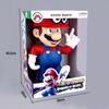 Large Mario Super Mario Toy Figure Pvc Home Decor Collectible Display 27x38cm