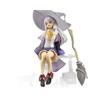 Anime Gray Witch Girl Figure Pvc Abs Material With Scene Base Boxed Collectible Model Desktop Decoration Ornament Gift For Anime