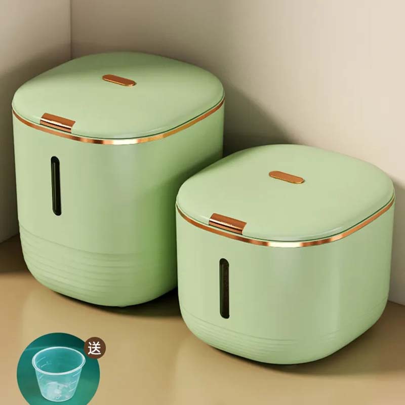 Бытовой пресс для ведра для риса, открытый, защищенный от насекомых, влагостойкий силиконовый герметичный ящик для хранения зерна, резервуар для риса, 10 кг, контейнер для хранения зерновых, дозатор еды