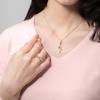 Kirby Goods Twinkle Star Necklace Silver Gold Gift [U-Treasure] (Pink Coating) Women's NKD-200-SPP