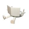 Reusable 3D Printed Tissue Holder Simple Tissue Towel Roll Dispenser  Tissue Box