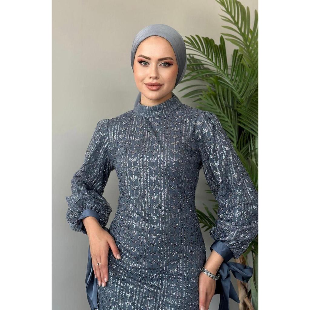 Вечернее Платье Дидем Дымчатый