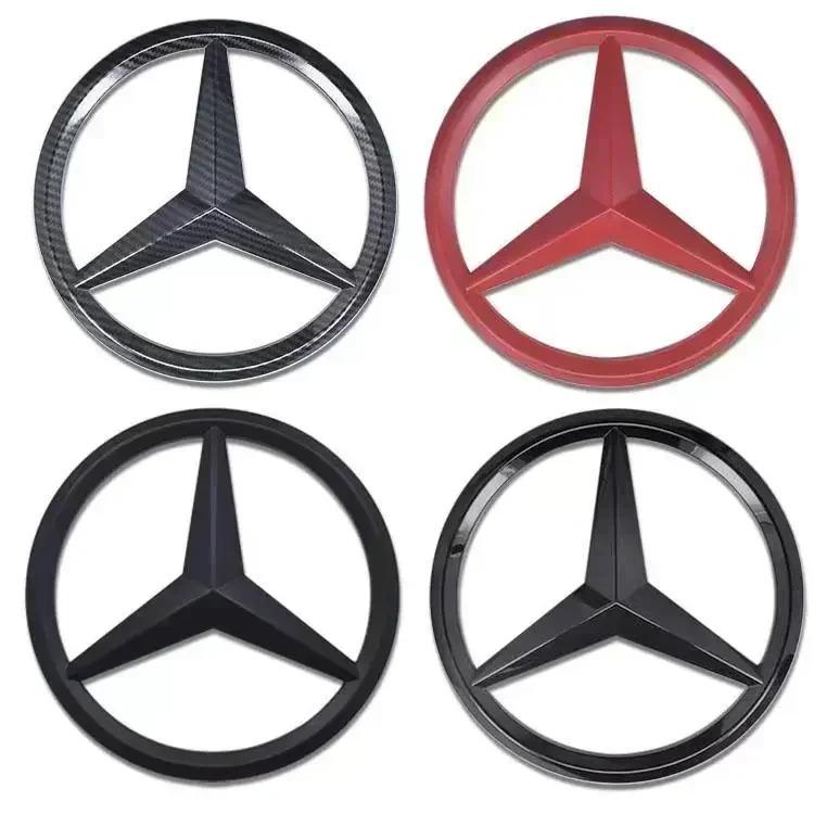 CSE1 ABS Накладка на переднюю решетку автомобиля, эмблема, наклейка, аксессуары для Mercedes Benz W204 W205 W210 W211 W212 W213 Класс C E GLA GLK ML GLC GLE