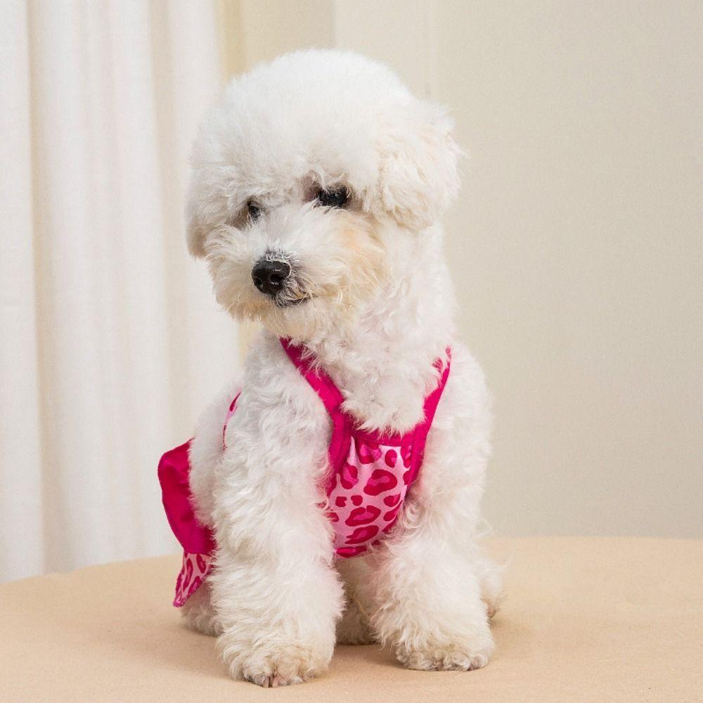 Comfortable Fashion Pet Swimsuit Breathable Soft Pet Princess Dresses Thin Design Cat Suspender Skirt for Puppy Kittens