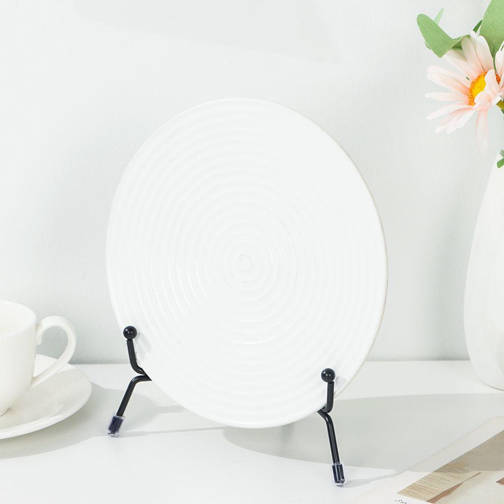 Stand Decorative Plate Photo Frame Decoration Iron Plate Support Decoration Rack Tea Cake Rack