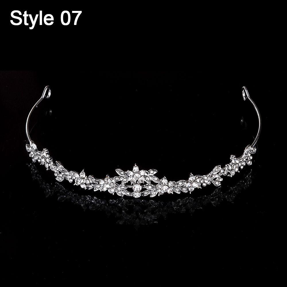 Girls Wedding Party Headdress Crown Headbands Fashion Hair Accessories Princess Tiara Headpieces