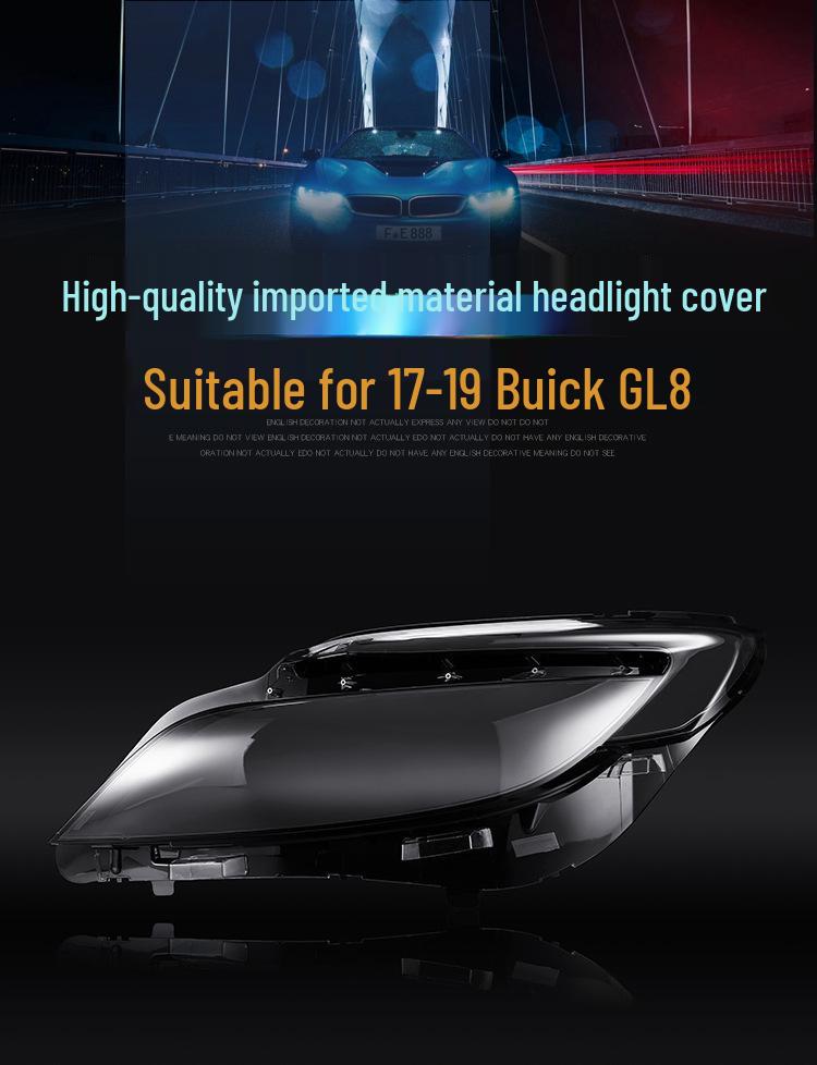 Совместим с 17-19 Buick GL8 & Avenir Светодиодная Крышка Корпуса Фары.
