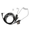 2.5mm Acoustic Tube Earpiece Single Pin PTT Button Walkie Talkie Headset with Steel Clip for