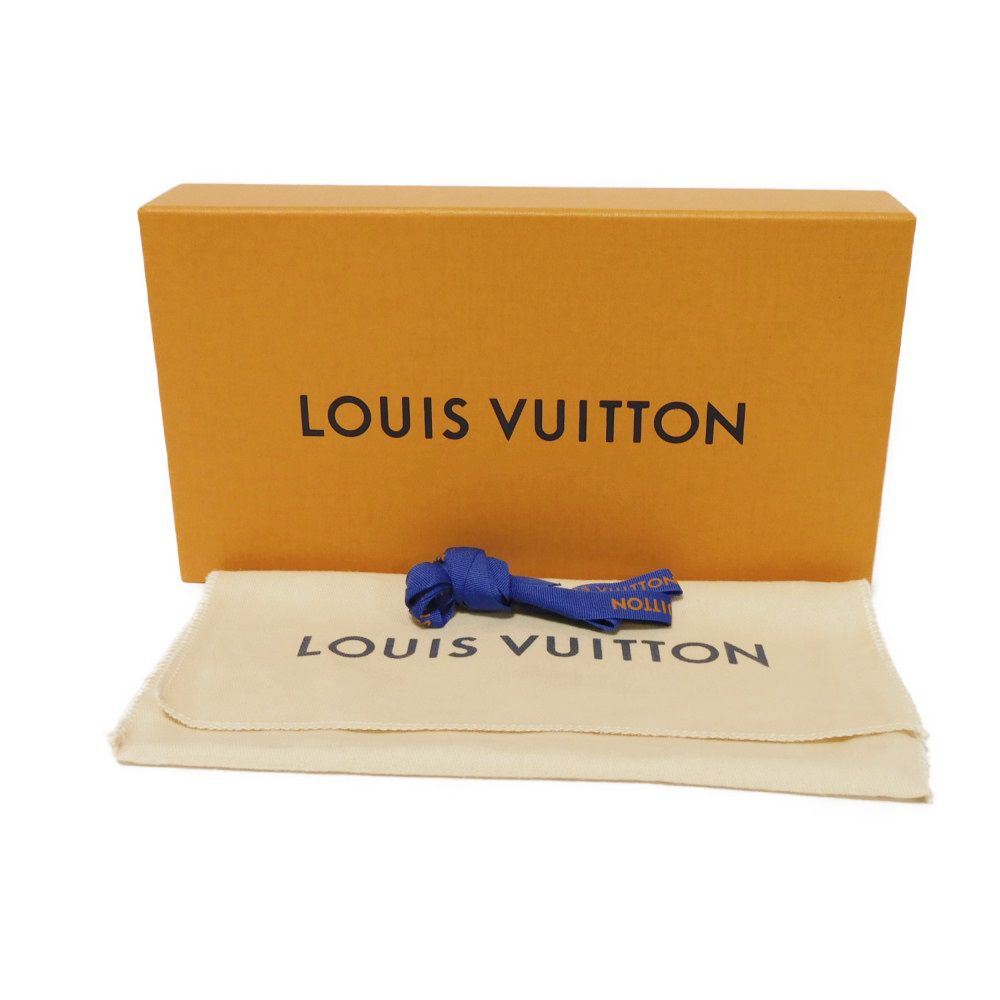 Used Zippy Organizer NM (12564) M30056 7940, New LV Logo, Black, Zip Around, RFID, Current Model Taiga Noir Men's from