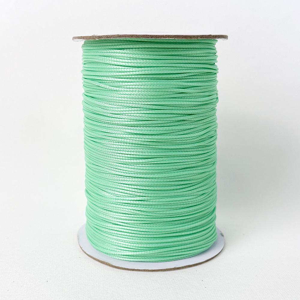 Корейская вощеная веревка 1 мм: Ювелирные изделия и подвеска Ожерелье/Плетеный браслет с ПУ кожей