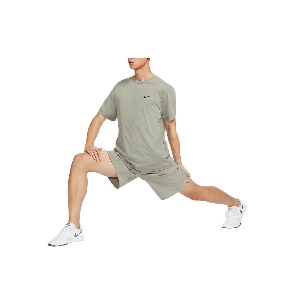 Nike Дышащая быстросохнущая мягкая удобная футболка с коротким рукавом Dri-Fit Hyverse Мужские топы Светло-армейский-зеленый DV9840320