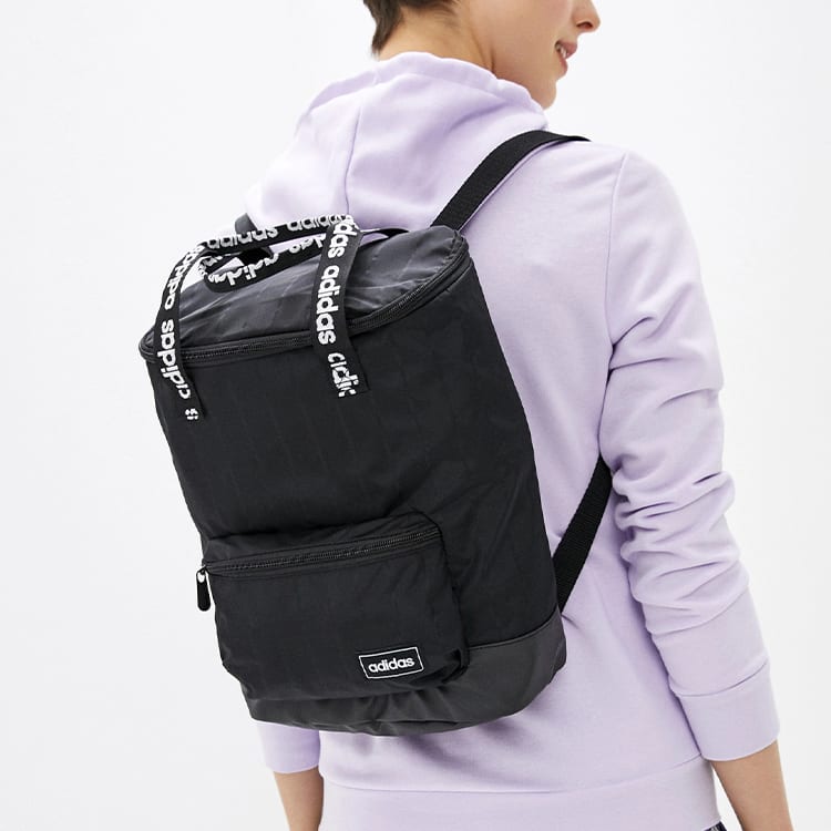 Adidas Nylon Fabric Handbag Women's Black FL3704