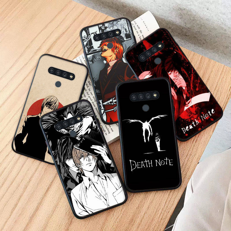 AD88 Death Note черный чехол для OPPO Reno 8 6 5 4 Pro Find X3 A17 A31 A38 A40 A53 A54 A55 A74 A76 A78 A77 A80 A94 A95 A96 Pro Sofe Cover