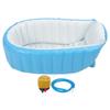 Надувная детская ванночка с воздушным насосом, эргономичная спинка, противоутечка, складная ванночка для малышей