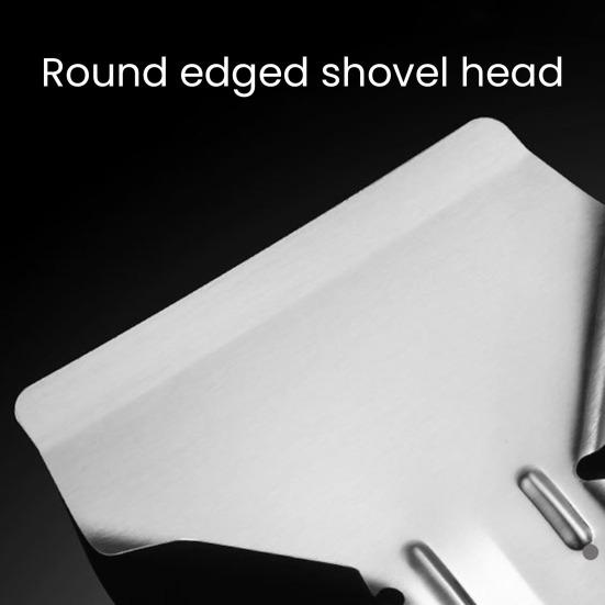 French Fries Shovel Stainless Steel Shovel Ergonomic Popcorn Packaging Handle Special Hamburger