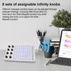 MIDI-контроллер пэды с RGB-подсветкой MIDI-клавиатура BT-соединение Низкая задержка Выходной интерфейс 3,5 мм с 16 пэдами