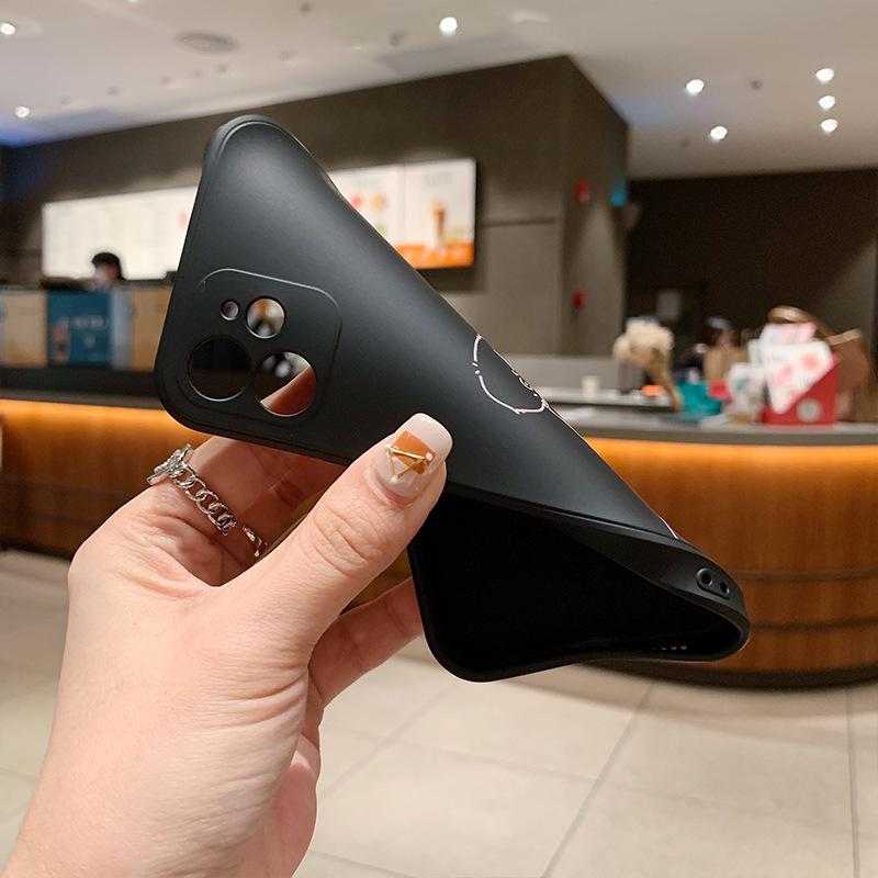 Черно-белые пары Любовь Для iPhone 11 12 13 14 15 16 Pro X XR XS Max Ударопрочный Чехол для Телефона Для iPhone 7 8 Plus Силиконовый Чехол