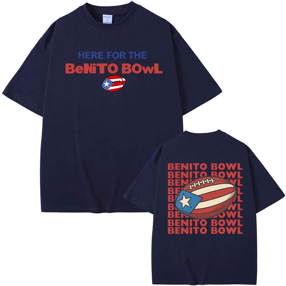 Benito Bowl Super Bowl LX Halftime Show T Shirt Bad Bunny Super Bowl Style 2026 Tour T-shirt Men Women Oversized Hot Sale Tshirt